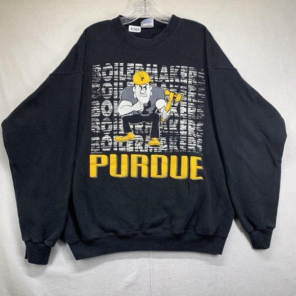 ClaryTrendy Other - 90S Purdue University Crewneck Sweatshirt